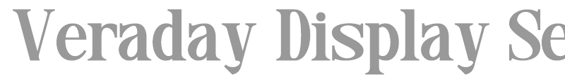 Veraday Display Serif